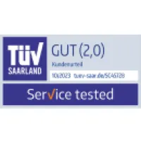 Siegel TÜV Servicequalität 2023